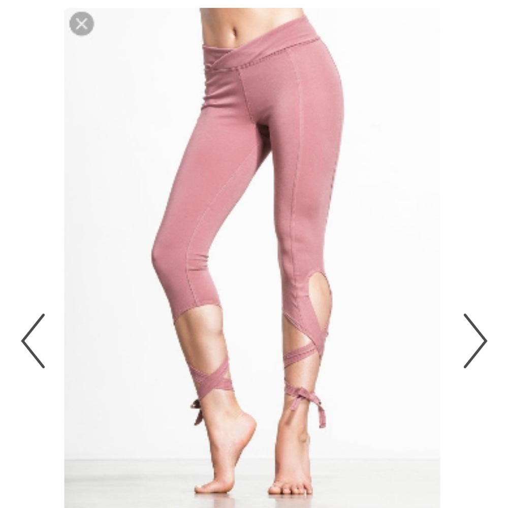 Free People Ankle Tie Leggings